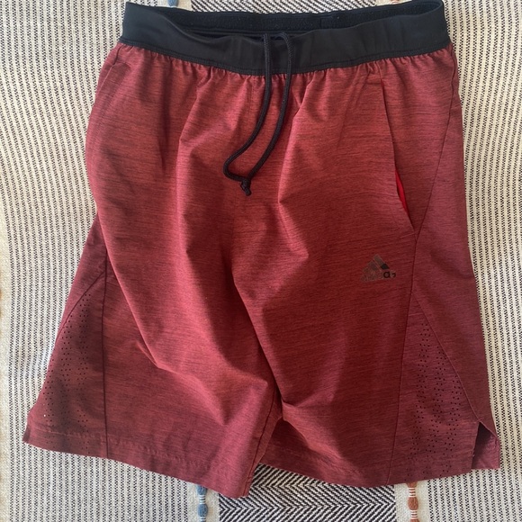 Adidas Red Shorts - Picture 9 of 9